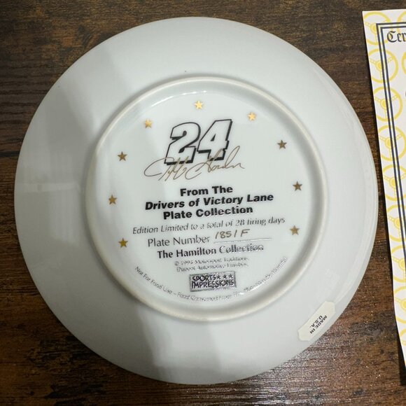 Vintage Jeff Gordon Plate - Picture 3 of 4